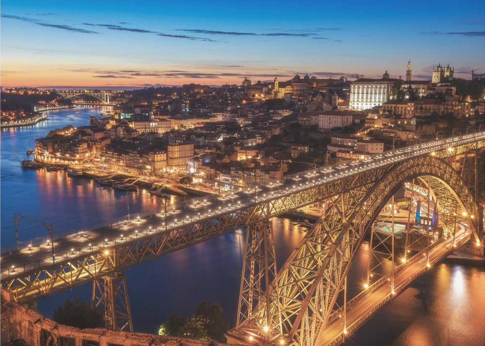 Portugal - Porto Blue Hour | Poster