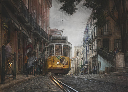 The exciting Lisbon | Canvas