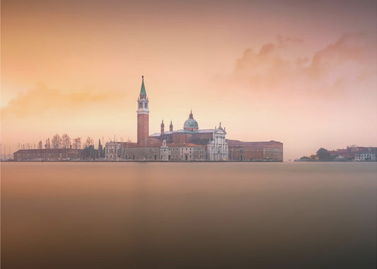 Venice pink sunrise | Canvas