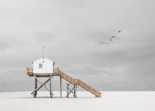 on the beach | Canvas