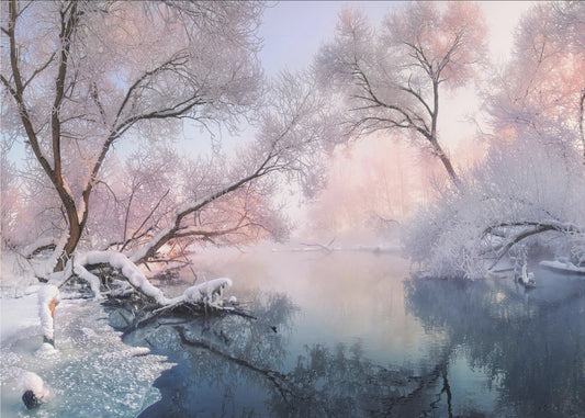 Christmas Lace | Canvas