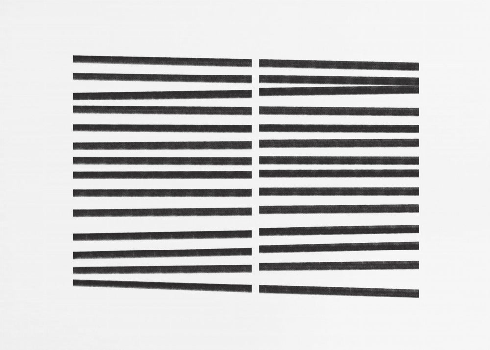 Parallel Black Lines | Poster
