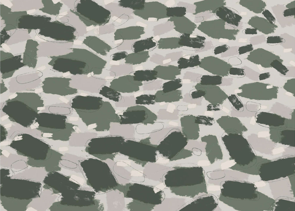 Muted Forest Brush | Canvas