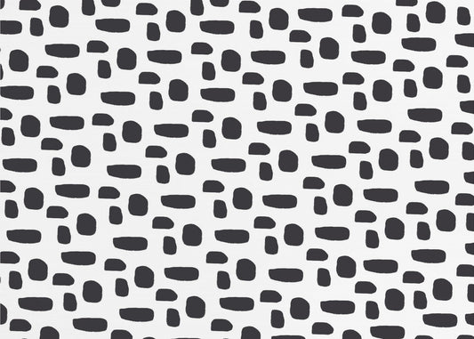 Black And White Dot Pattern | Poster
