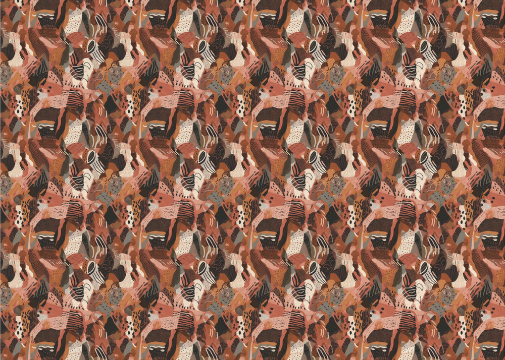 Crimson Mosaic | Poster