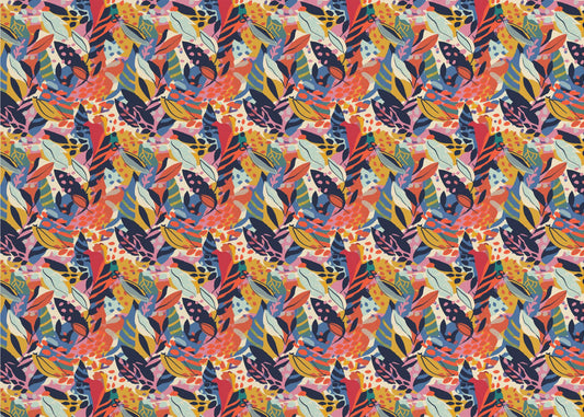 Vivid Jungle Tapestry | Poster