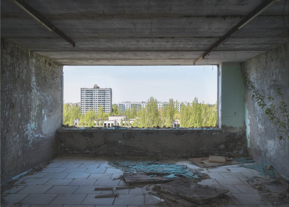 View at Pripyat in Chernobyl | Canvas