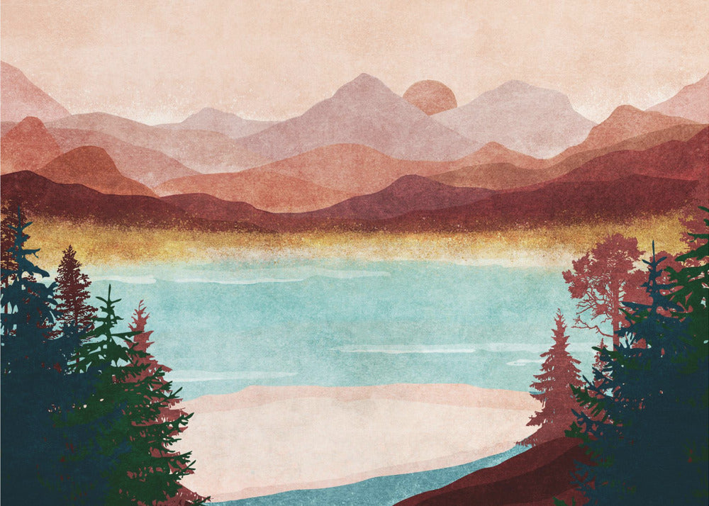 Mountain Dawn Serenity | Canvas