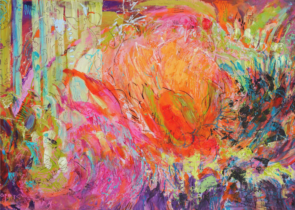 Vivid Petal Whispers | Canvas