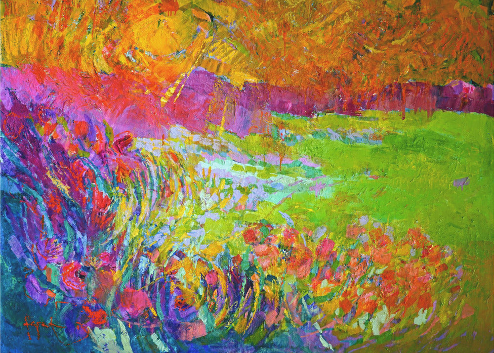 Vivid Garden Harmony | Canvas