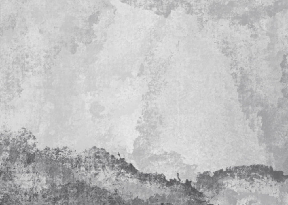 Grayscale Mountains | Canvas