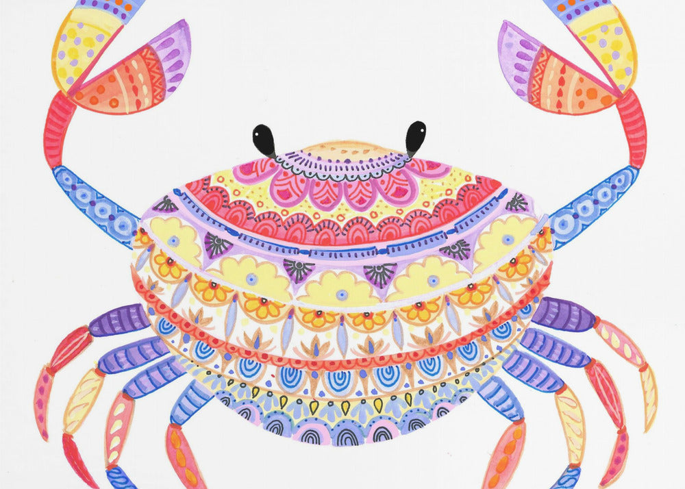 Colorful Crab Dance | Poster