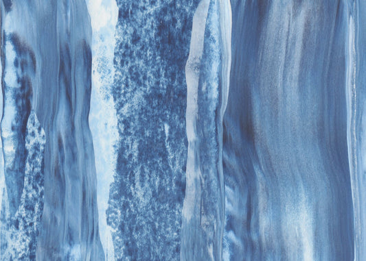 Blue Cascade Veils | Poster