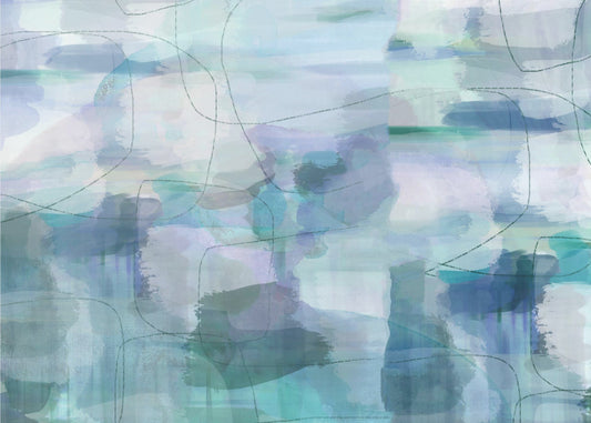 Aquarelle Blues 2 | Canvas