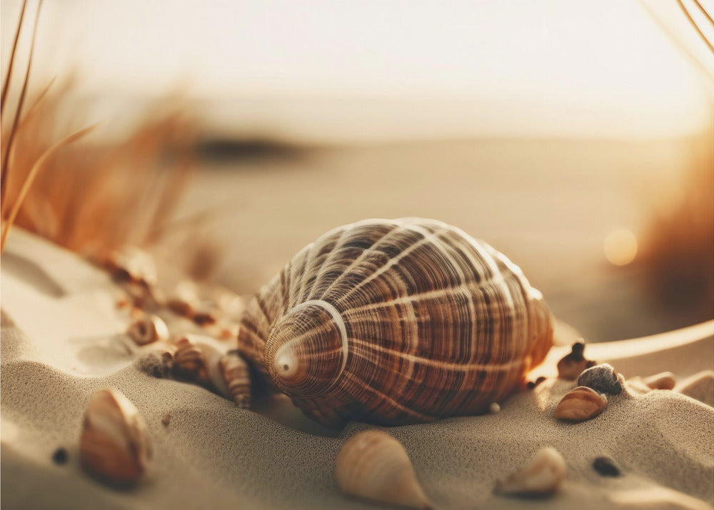 Dunes' Silent Shells | Poster