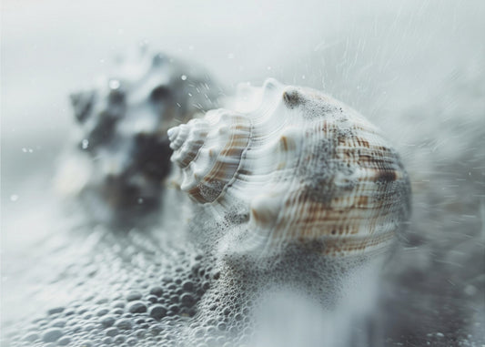 Shells in Ocean Mist | Poster