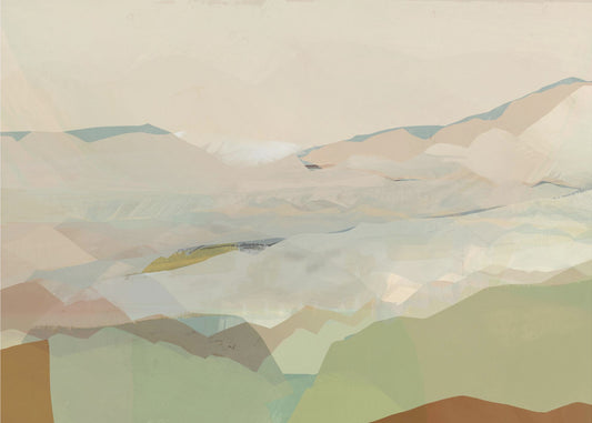 Colourblock Landscape 1 | Canvas