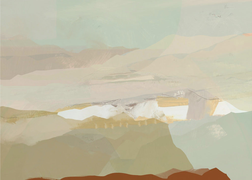 Colourblock Landscape 3 | Poster