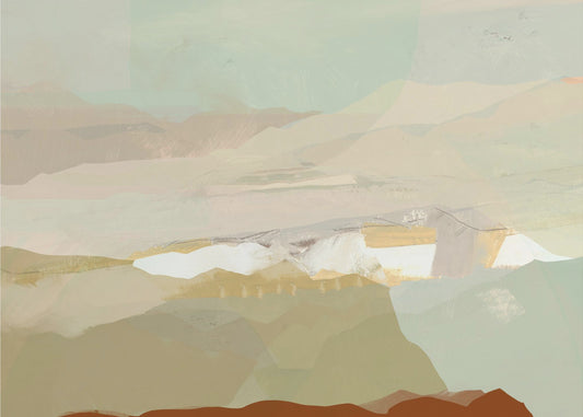 Colourblock Landscape 3 | Canvas