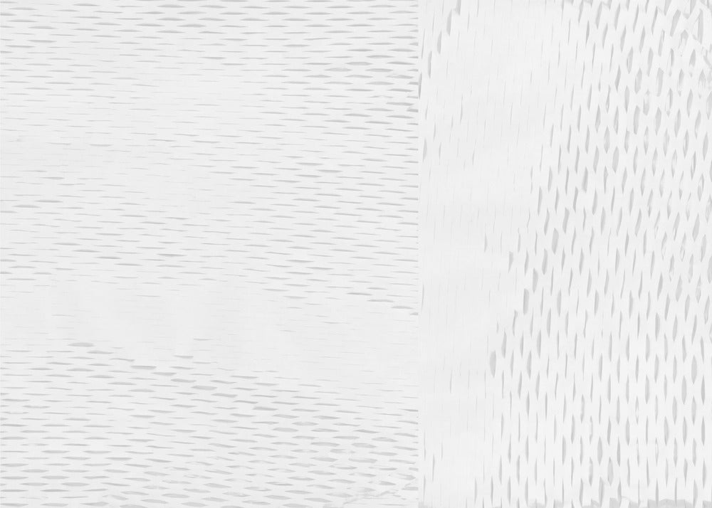 White Woven Blocks 5 | Poster