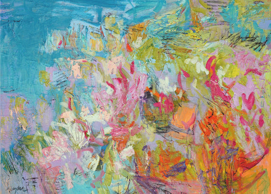 Vivid Spring Whirl | Canvas