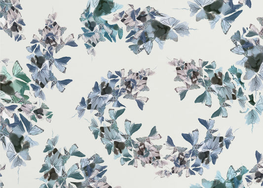 Blue Floral Mix | Poster