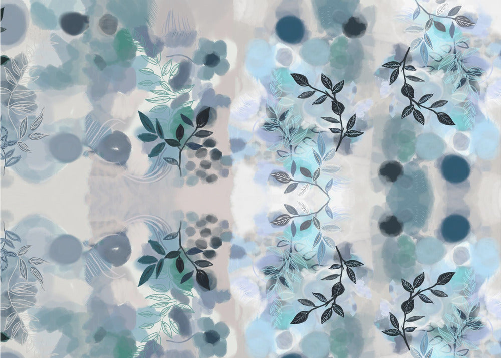 Blue Vine Mix | Poster