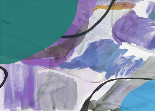 Fluid Abstract Shapes 1 | Poster