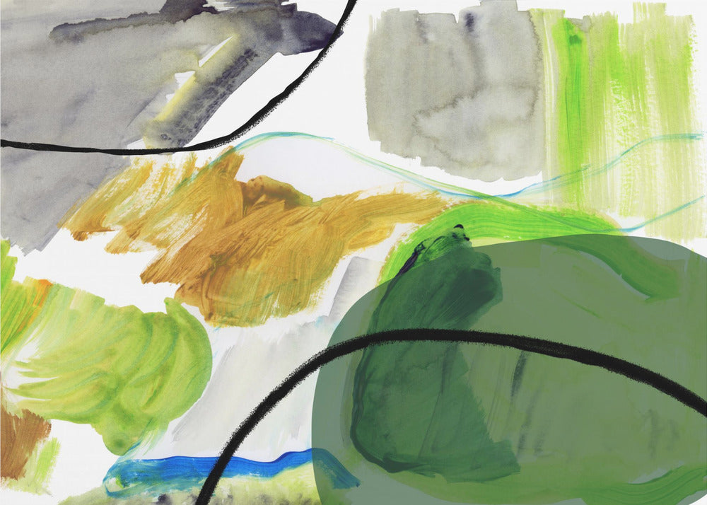 Fluid Abstract Shapes 3 | Poster