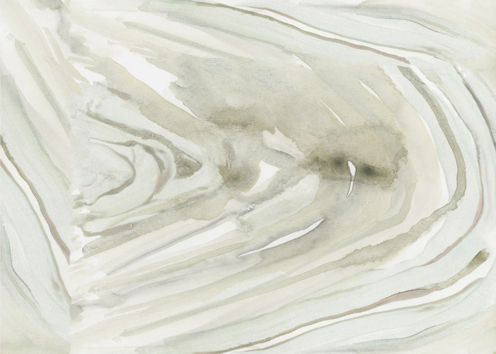 Neutral Sliced Agate 1 | Poster