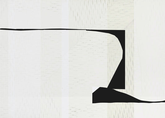 White Woven Art 2 | Poster