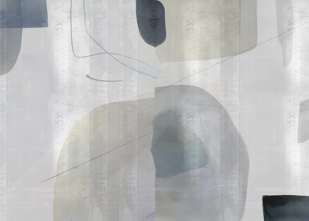 Soft Abstract Shapes 1 | Poster