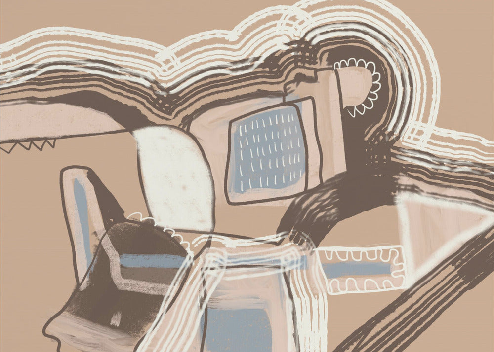 Road to Life Abstract | Canvas
