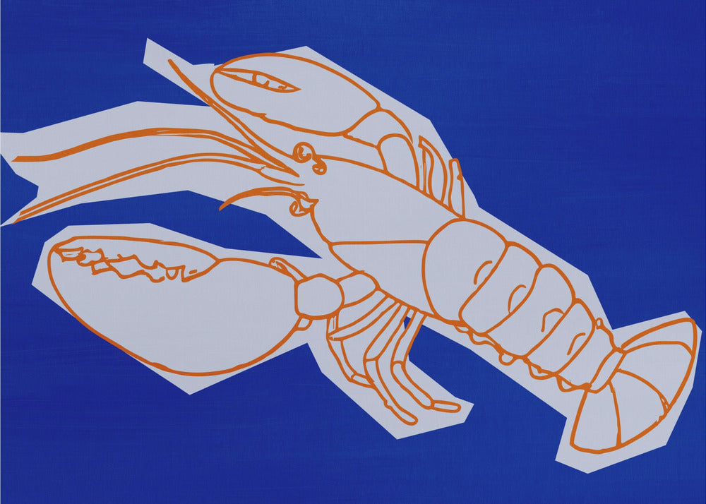 Lobster in Lines | Poster