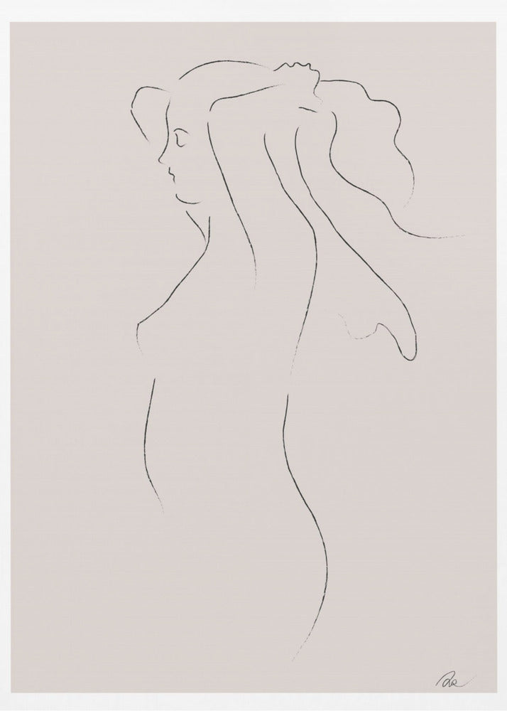 Woman Sketch | Canvas