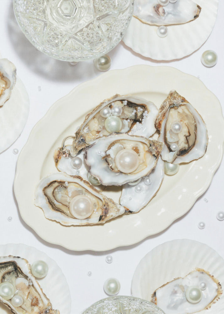 Oysters & Pearls No 03 | Canvas