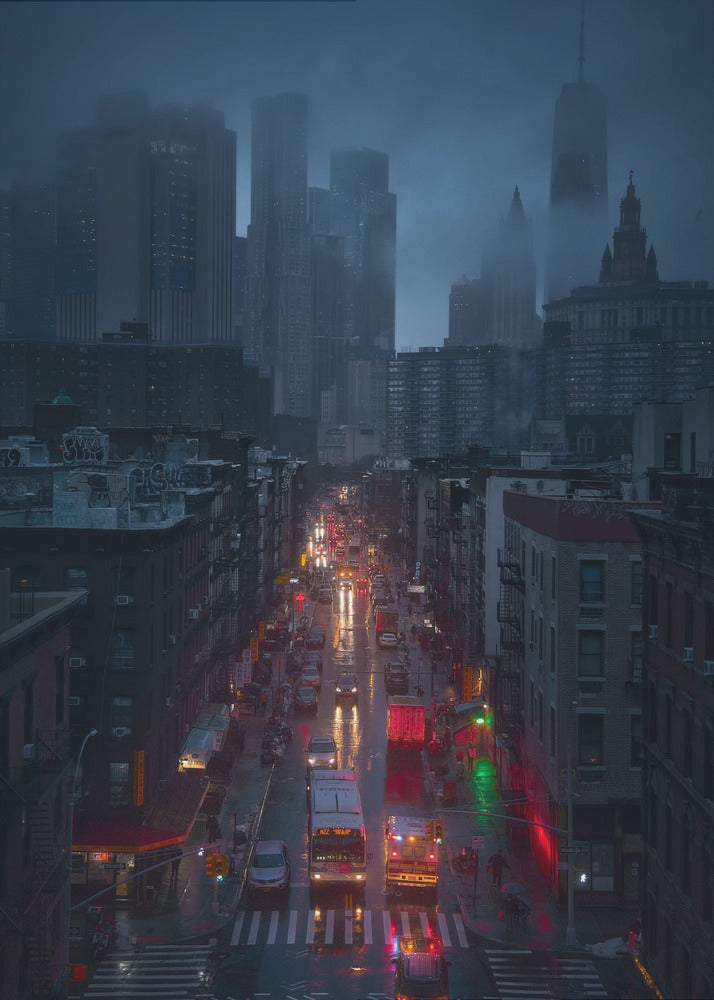 Raining China Town | Poster
