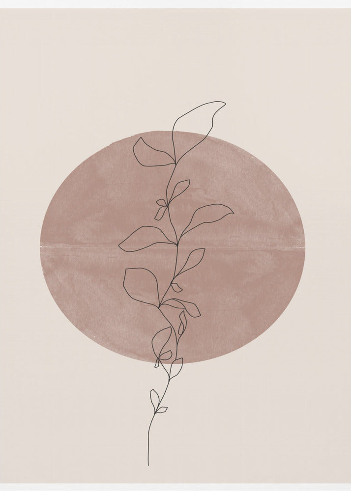 Circle and Vine | Canvas
