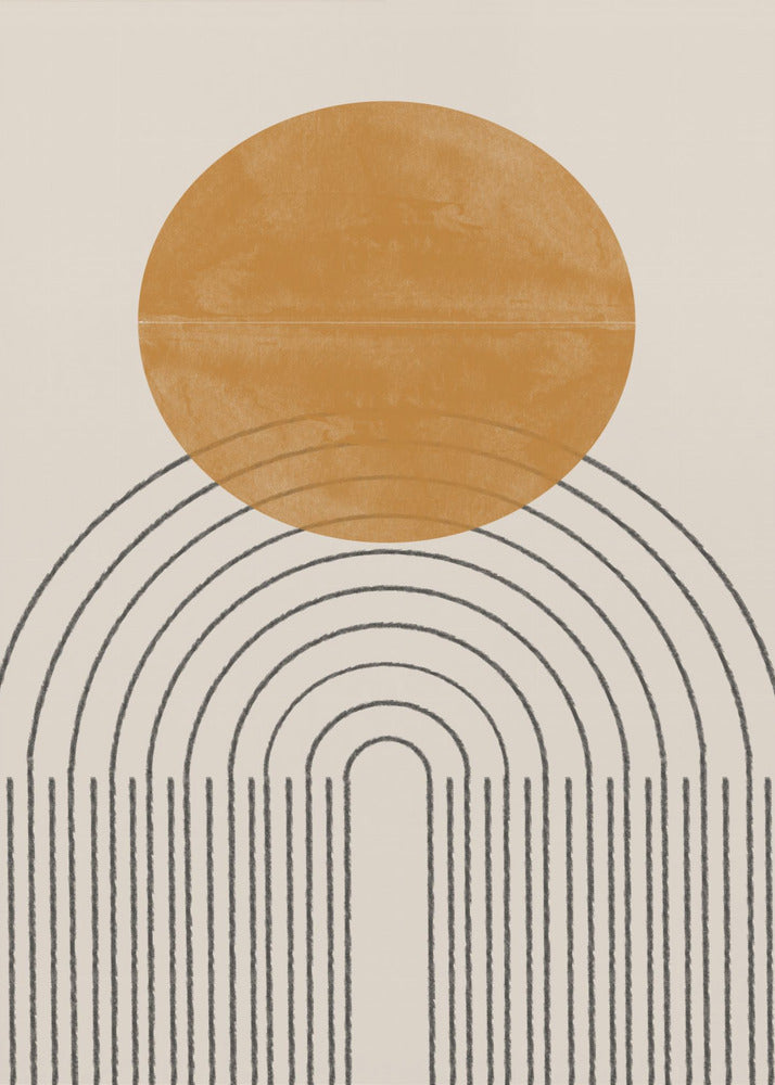 Arc and Sunburst | Poster