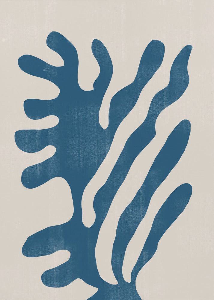 Blue Coral Dance | Canvas