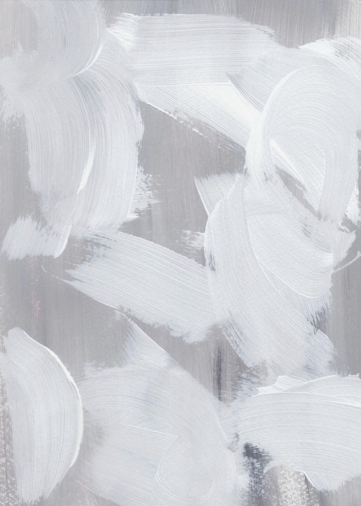 Grey touching White | Poster