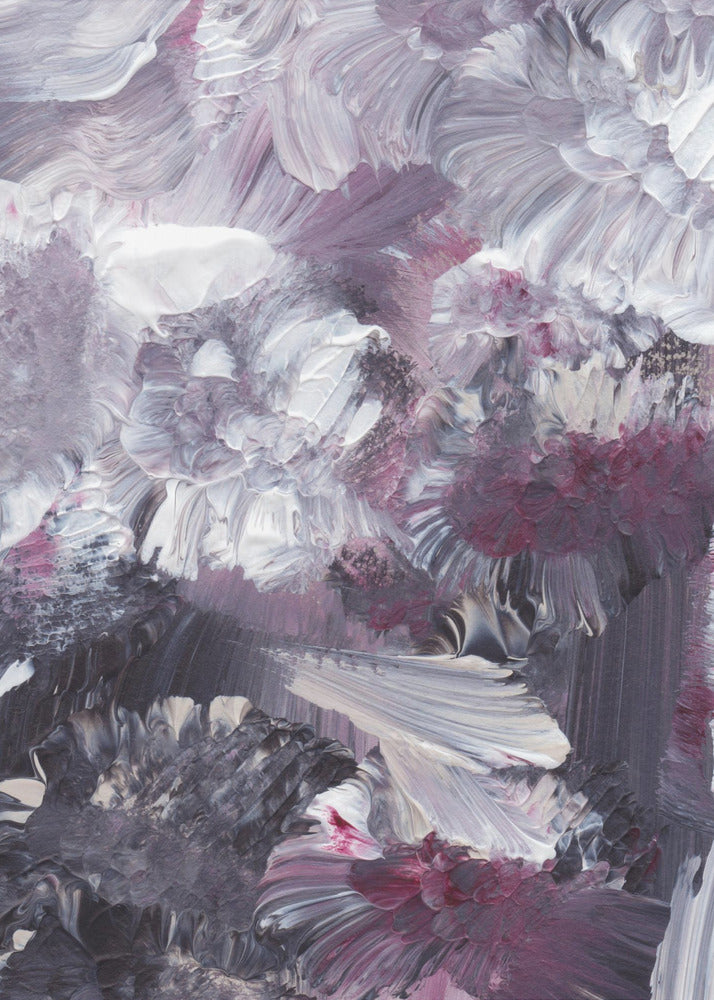 Floral Expressionist Brushstrokes | Poster