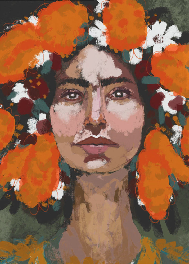 Vibrant Gaze | Canvas
