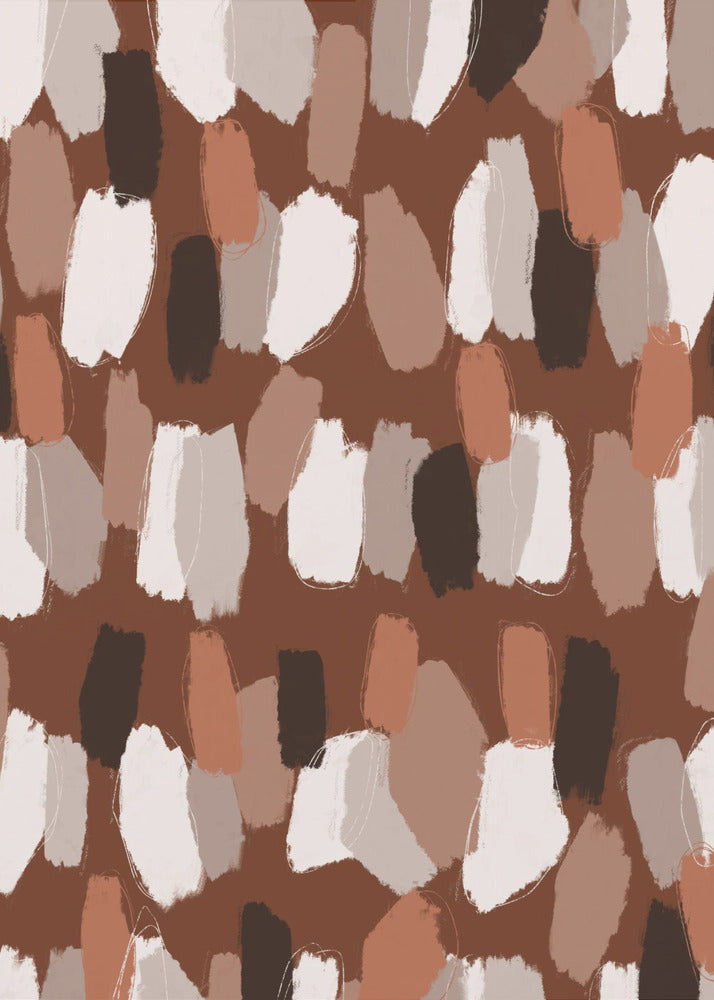 Earthy Brushstrokes | Canvas