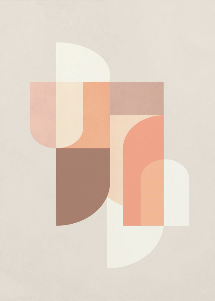Retro Geometric III | Canvas