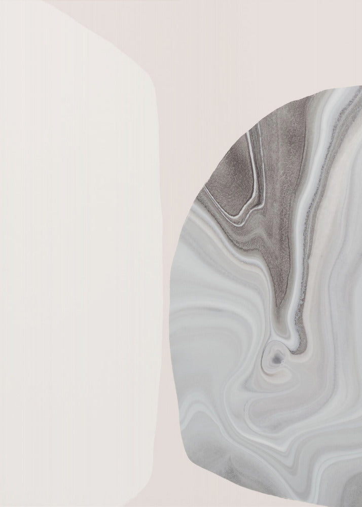 Marble Texture with Fluid Lines | Canvas