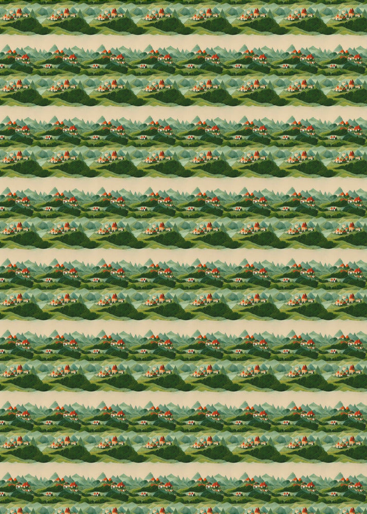 Endless Green Hills | Canvas