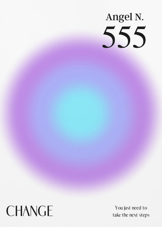 Angel Number 555 | Poster