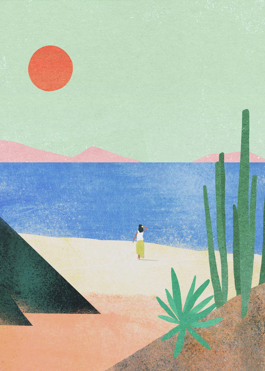 Beach Girl ii | Canvas