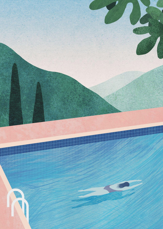 Swimming Pool ii | Canvas